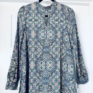 Nordstrom flowy long sleeved floral tunic